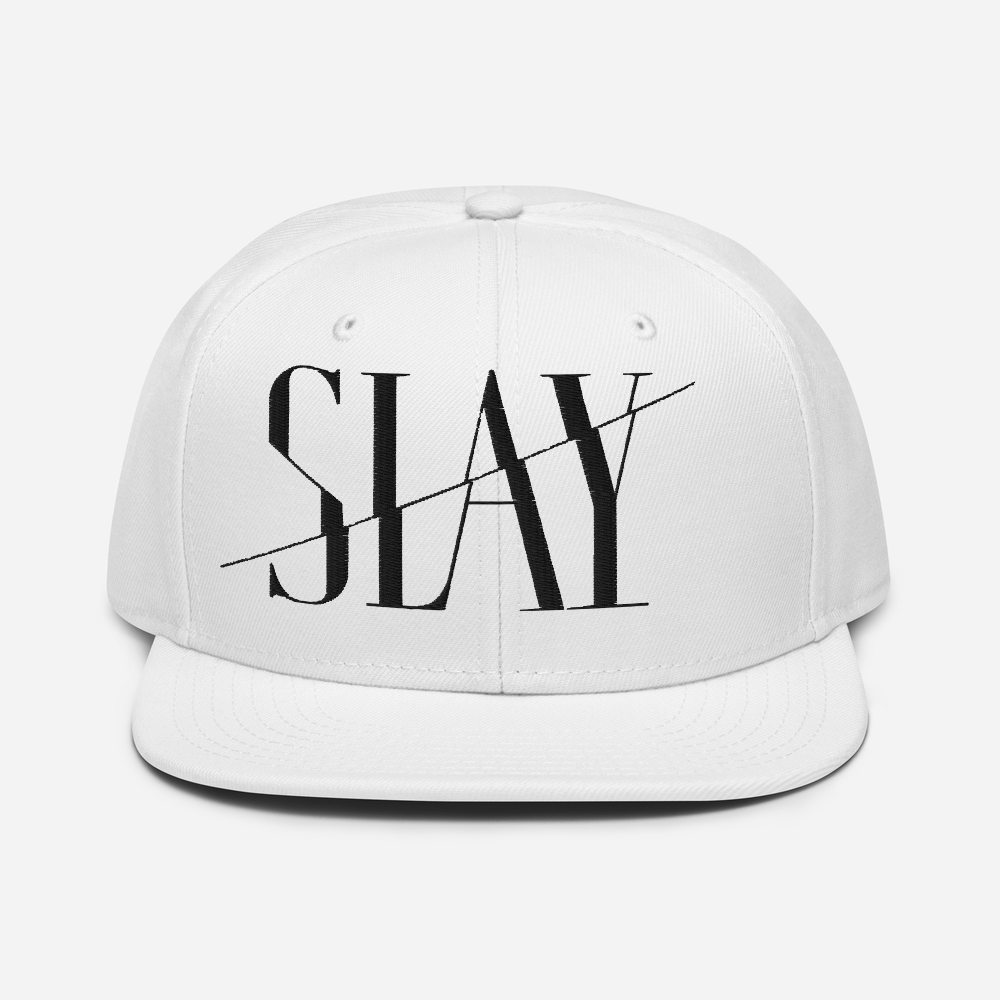 SLAY Wool Blend Snapback Hat